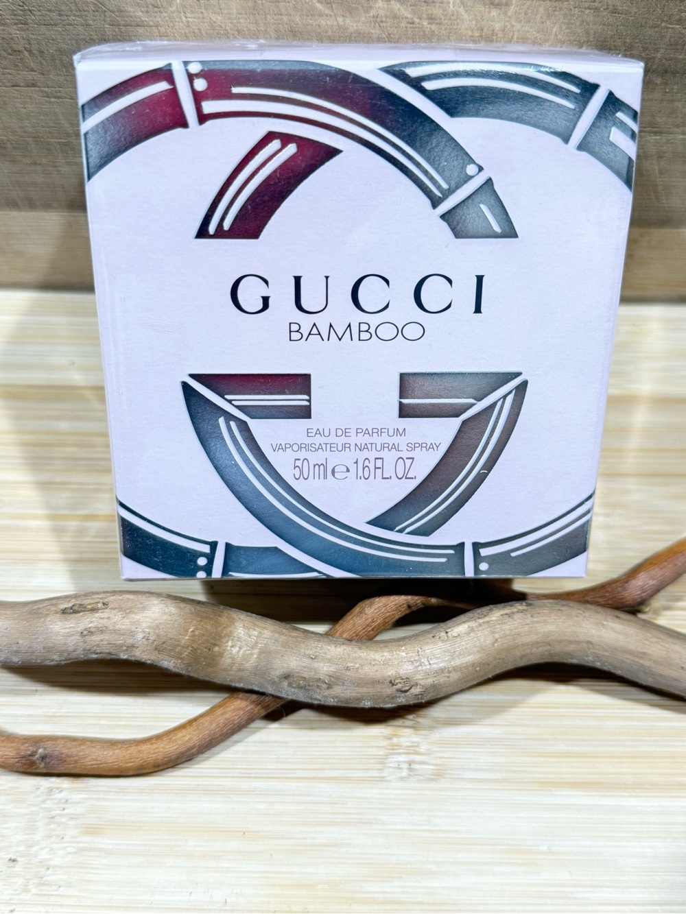 Gucci Bamboo Eau de Parfum — Pale Pink & Silver Box